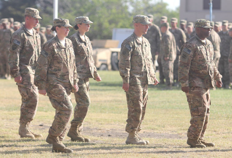 163rd Military Intelligence Battalion Casing Ceremony